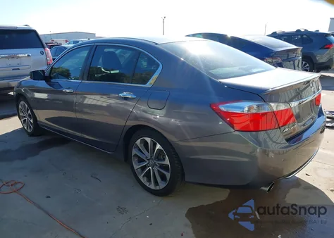 2015 Honda Accord Sport из США, поврежденный, VIN 1HGCR2F54FA199429
